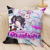 NNeedy Girl Streamer Overloa Cushion Cover Silky Short Plush Invisible Zipper Dustproof Sofa Pillow Case for Home Decor