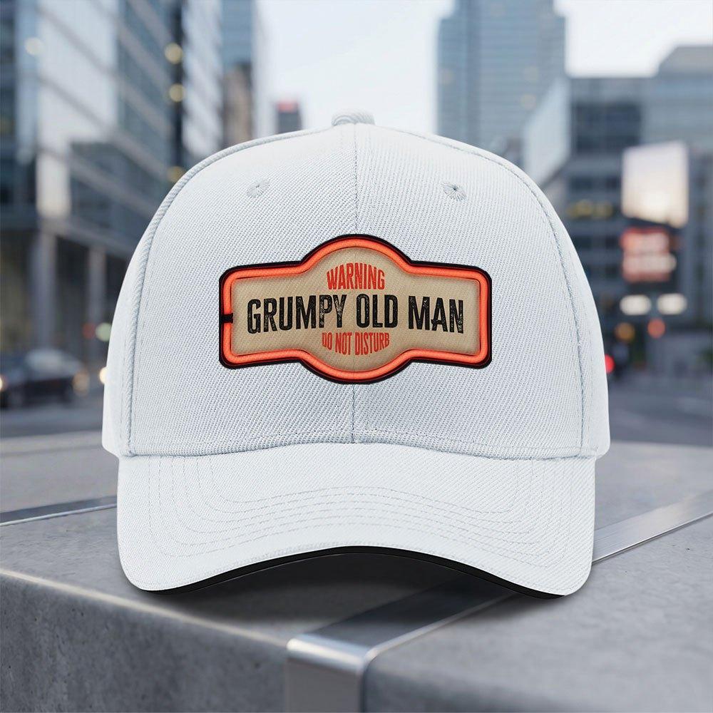 Grumpy Old Unisex Adjustable Baseball Cap  Light Breathable Unisex Hat for Daily Wear Valentines Thanksgiving Birthday Gift
