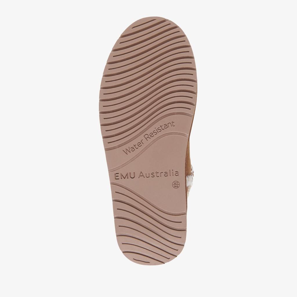 Fashion Boots Stinger Knit Flatform Chestnut [EMU Australia]