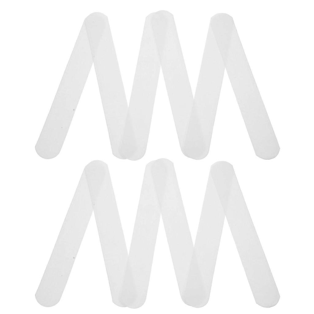 150pcs Hat and Cap Sweat Guard Liner Shields Absorbing Pads Sweat Pads Hat Size Reducer Size Tape Self-Adhesive Cap Reducer Inserts White