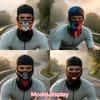 Balaclava Helmet, Animal Skull Pattern Sun UV Protection Face Mask, Lightweight Breathable Neck Gaiter for Motorcycle Cycling