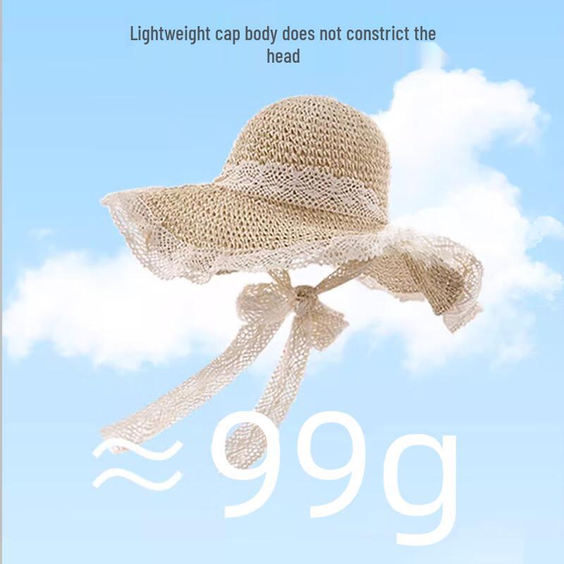 Kids' Parent-Child Straw Sun Hat