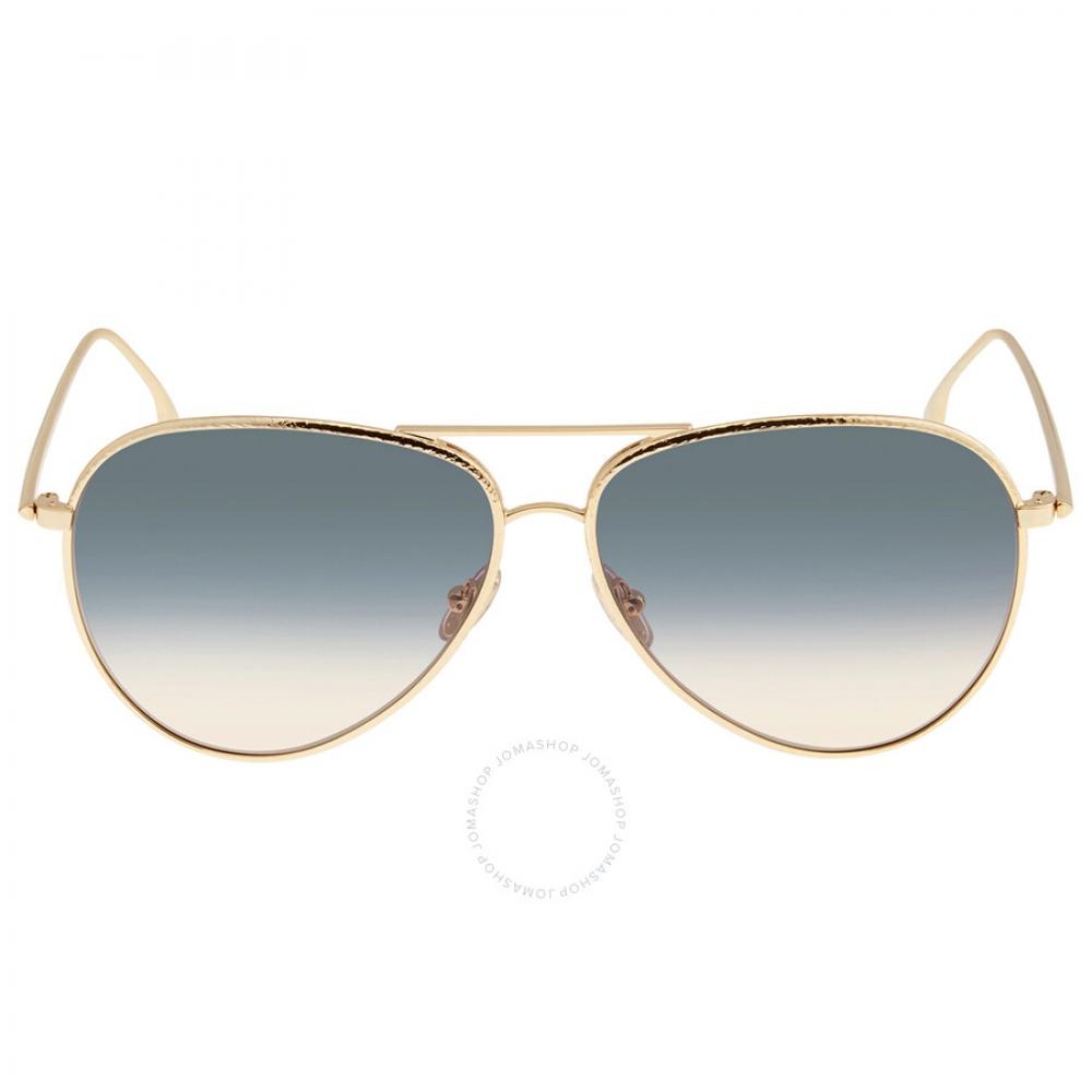 

Victoria Beckham Teal Pilot Ladies Sunglasses VB203S 706 62