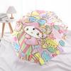 1pc Hello Kitty Automatic Opening/Closing Umbrella with Foldable Design, 8-Bone Iron Frame Outdoor Umbrella, Perfect Gift for Fans, Travelers, Everyda