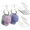 Hat Hanger Organizer for Closet, Heavy Duty Cap Hook Rack for Hats Caps, Ties Scarves & Bags, Ideal for Storage Accessories