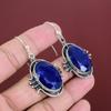Faceted Blue Sapphire Earring Real Gemstone Earrings Dainty Jewelry 925 Sterling Silver Earring Handmade Jewelry Dangle Earring Wedding Gift
