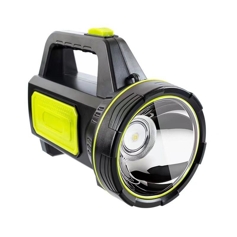 Portable Led Flashlight With Rechargeable Battery For Camping And Outdoor Adventures