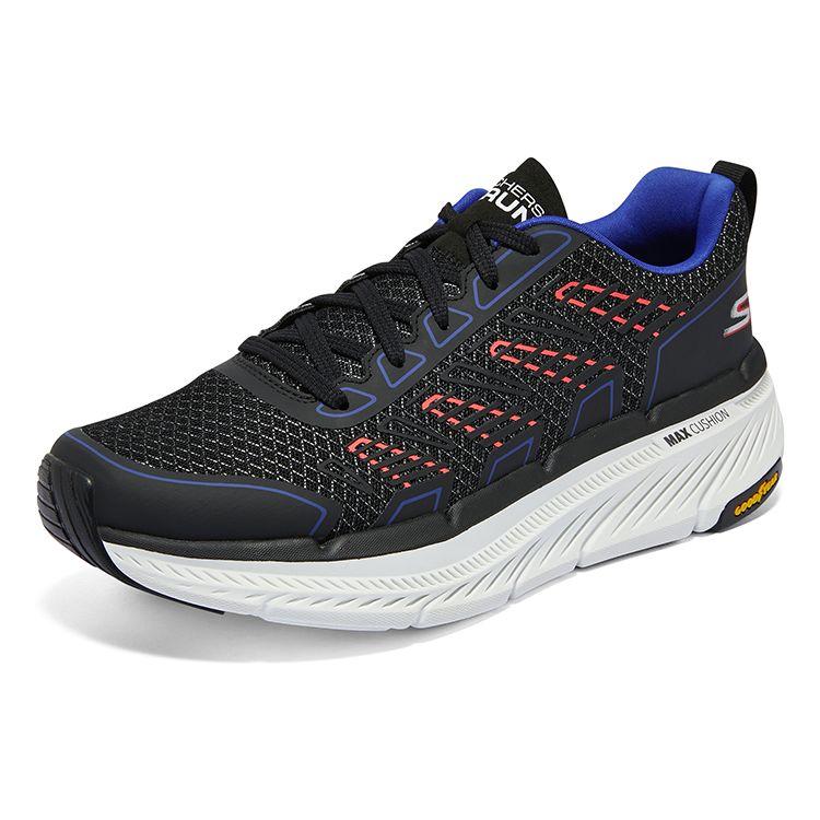 Skechers Comfortable Low-Top Running Shoes Men Sneaker Charcoal-Black 220825-CCBK