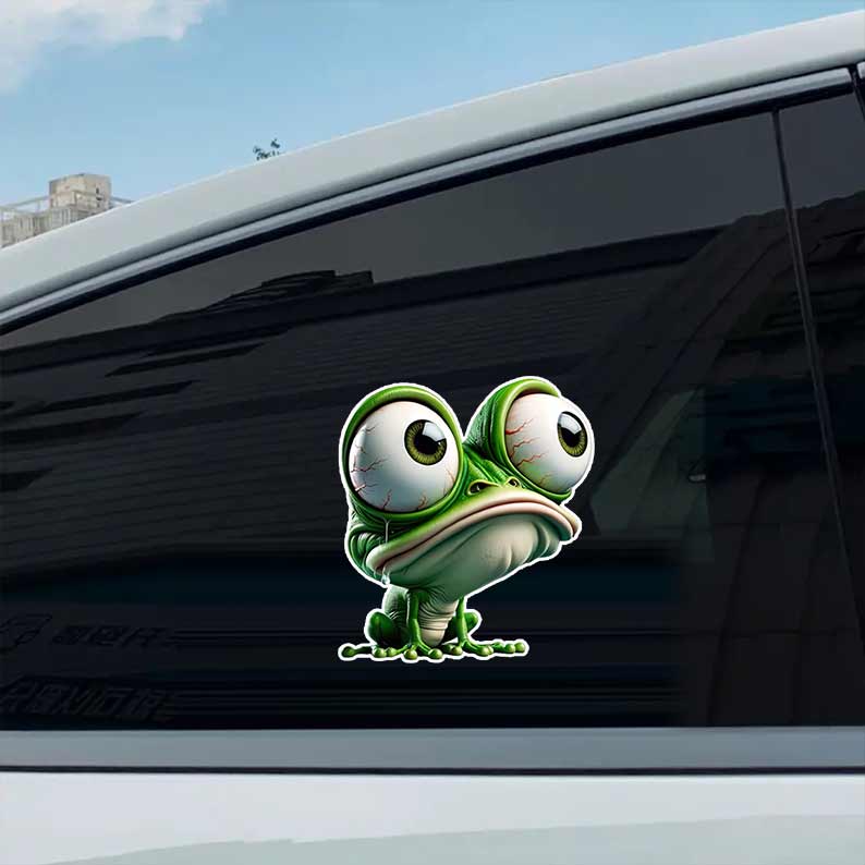 Car Stickers Funny Cartoons African Animal Waterproof Vinyl Decals Auto Body Window Decor Motorcycle Helmet Stickers #SH822