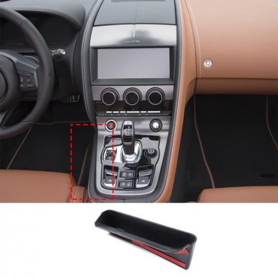 Center Console Gear Side Storage Box Organizer Tray For Jaguar F-TYPE 2013+
