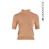 ELLASSAY Women's Slim-Fit Semi-High Collar Knit Top