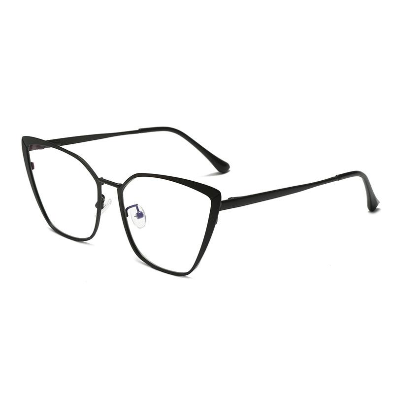 1.67 1.74 -8 To +8 New Fashion Brand Design Retro Cat Eye Frame Photochromic Anti Blue Light Computer Women Reading Glasses Farsighted Diopters