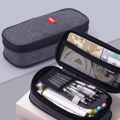 School Pencil Case for Girls, Large Capacity, Dirt-resistant, for Teenagers, for Students.