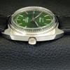 INDIAN VINTAGE HMT KOHINOOR HAND-WINDING MENS GREEN COLOR DIAL WATCH A440925-4 HT-a440925