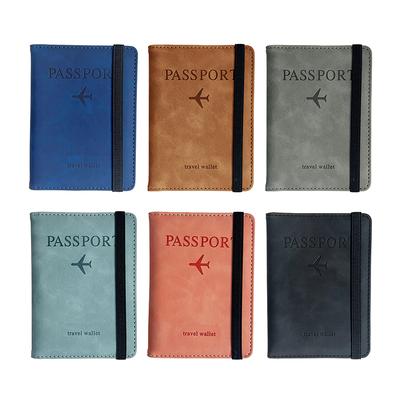Frauen Männer RFID Vintage Business Pass Abdeckungen Halter Multifunktions ID Bank Karte Pu Leder Brieftasche Fall Reise Zubehör