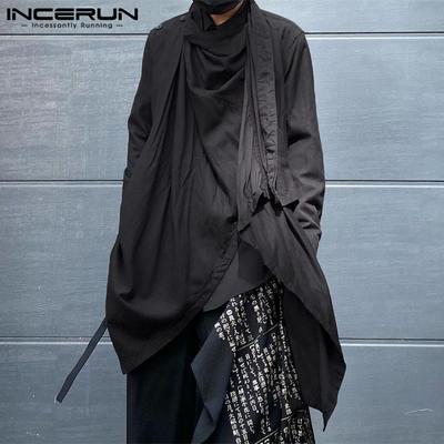Φθινοπωρινά Ανδρικά Vintage Gothic Oversized μπλουζάκια ακανόνιστα