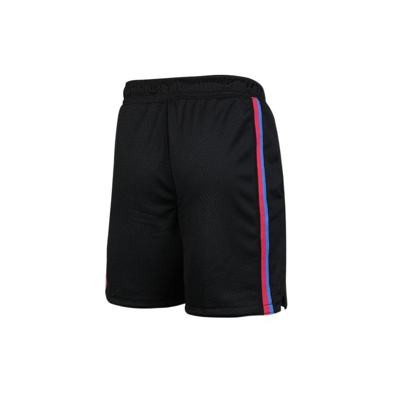 Jordan Logo Print Straight-Leg Loose Shorts Men Bottoms Black DJ0200-010