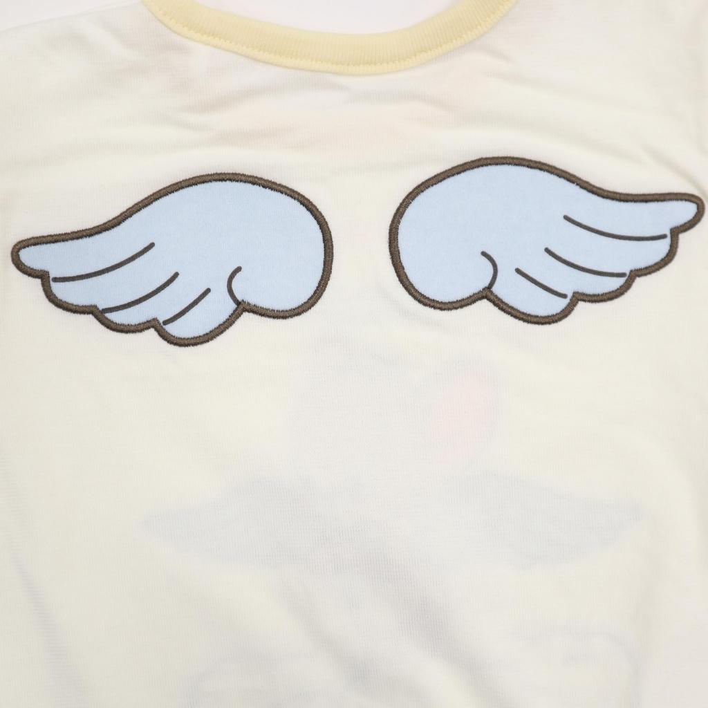 And Tom and Jerry 85th Anniversary Angel Jerry Devil Tom Romper Coverall Short Sleeve Baby Clothes Boys Girls 215142675 Off White 70 [Tom Jerry]