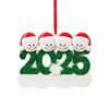 Snowman Resin Christmas Ornament Customizable Decoration Safe For Children Family Holiday
