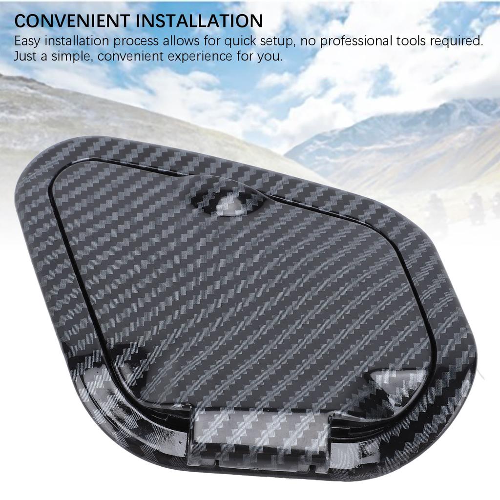Motorbike Side Pocket Lid Motorcycle Side Pocket Cover Lid Protective Dust Resistant Easy Install for NMAX125 NMAX155 NMAX V1 V2