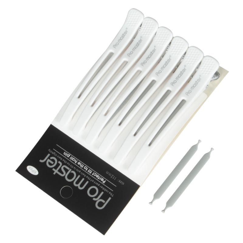 Seamless Hairdressing Duckbill Clips for Salon Styling and Dyeing