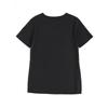 Women'S "Mother of The Groom" Graphic Tee, Casual Crew Neck T-Shirt, Short Sleeve, Regular Length, Floral Pattern, Knit Fabric, Black