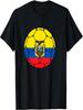 Ecuador Soccer Ball Flag Jersey Ecuadorian Football Gift T-Shirt