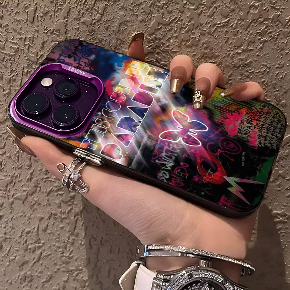 

Moon Music Coldplay Band Phone Cases For IPhone 17 16e 15 14 13 12 11 Plus Pro Max ProMax Colorful Covers iPhone 17
