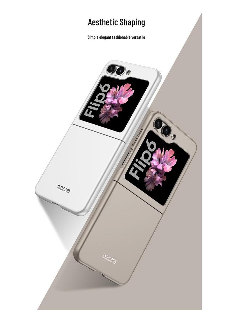 Samsung Z Flip 6 Ultra-Thin Frosted Solid Color Phone Case