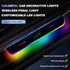 Sfylr8 Car Wireless LED Threshold Light For GR Chr Yaris Corolla Auris Hilux Celica Verso Rav4 Prius Camry Raize Innen C-HR BZ4