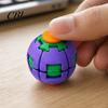 Office Stress Reducer 3D Printed Ball, Press & Rotating Finger Spinner, Decompression Ball Concentration Training Toy Toys, Portable Ergonomic Fidget