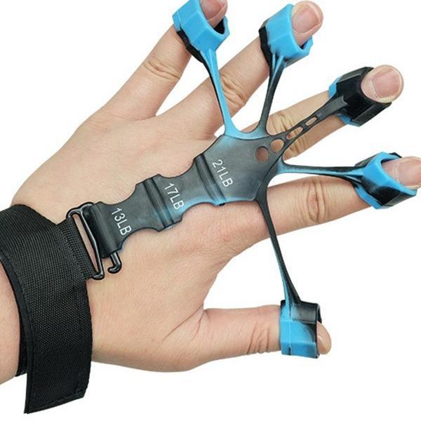 Silicone Vein Trainer: Adult Fitness Resistance Band & Five-Finger Puller