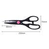 Stainless Steel Sharp Blade PP Effort Saving Handle Multi Functional Household Kitchen Scissors With Beer Bottle Opener