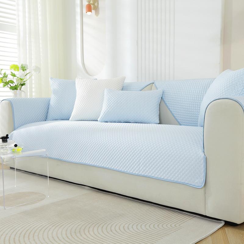 Candy Sofa Cushion Summer Non-Slip Cover Summer Cover Cloth Simple Towel Cool Doudou Technology Cool Mat Cushion