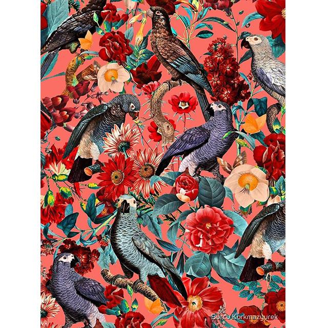 

Алмазная картина с тропическими растениями и птицами, полная Алмазная вышивка с животными джунглей, новинка 2023, мозаика, индивидуальный подарок, домашний декор Full Round 20x30CM