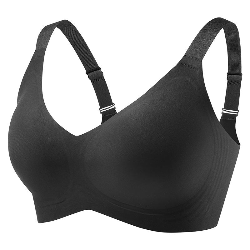 Women's Push-Up Seamless Wireless Tank Top Bra for Small Breasts - Comfortable, Fixed Cups, Anti-Sagging, Plus Size, European & American Style