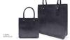 Full Bridle Leather Tote Bag 2 HANDLE TOTE BAG BLUE [Glenroyal] 01-6087 (DARK (embossed))