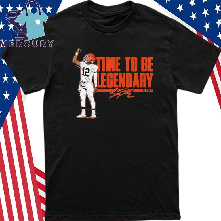 Shedeur Sanders Time To Be Legendary T-Shirt Unisex T-Shirt L