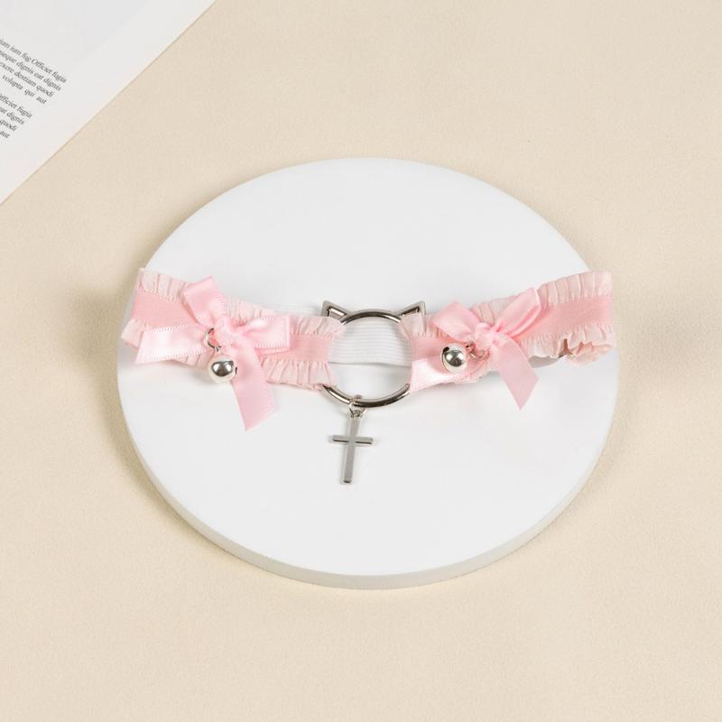 

1 Piece Role Playing Leg Ring Punk Lace Butterfly Knot Cat Shaped Bell Thigh Ring Women s Fashion Jewelry Accessory Leg Garter