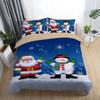 3D Printed Merry Christmas Bedding Set Queen/Twin/King Size  Christmas Decoration Home Bedclothes with Bedding Pillow