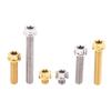 Versatile M6 Titanium Flanged Hexagon Head Bolts Suited for Bike Moto Car Projects