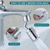 720 Rotatable Tap Aerator Splash-proof Faucet Sprayer Head Splash Tap Head Wash Basin Tap Extender Adapter