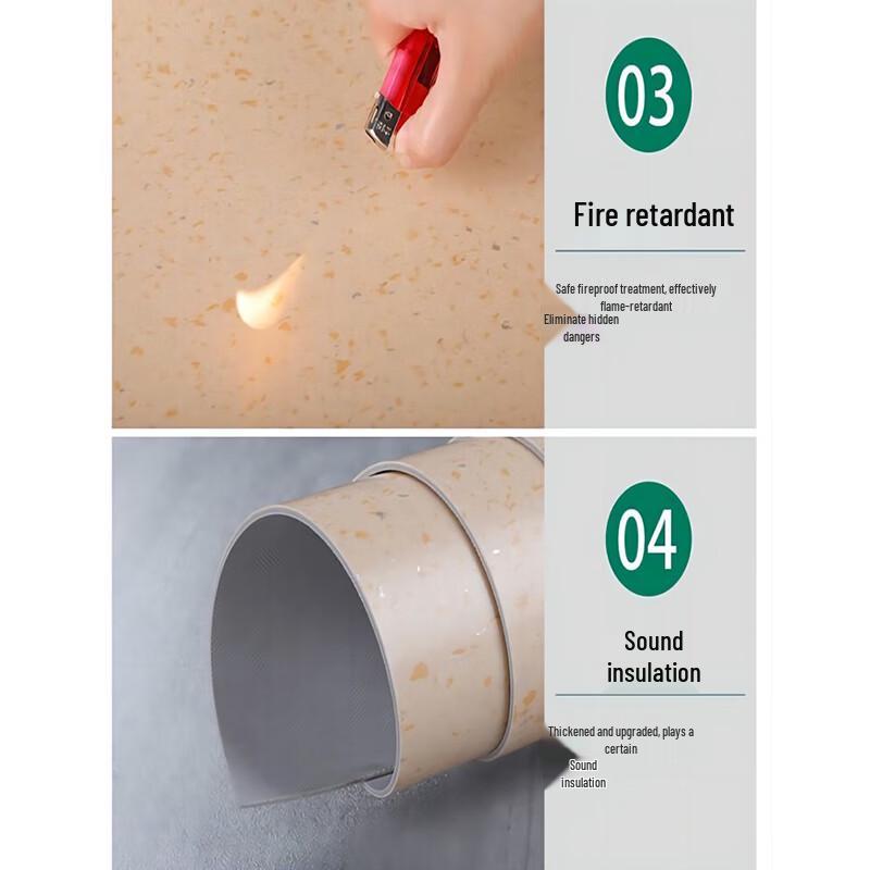JINGRUIXIANG Thickened PVC Flooring