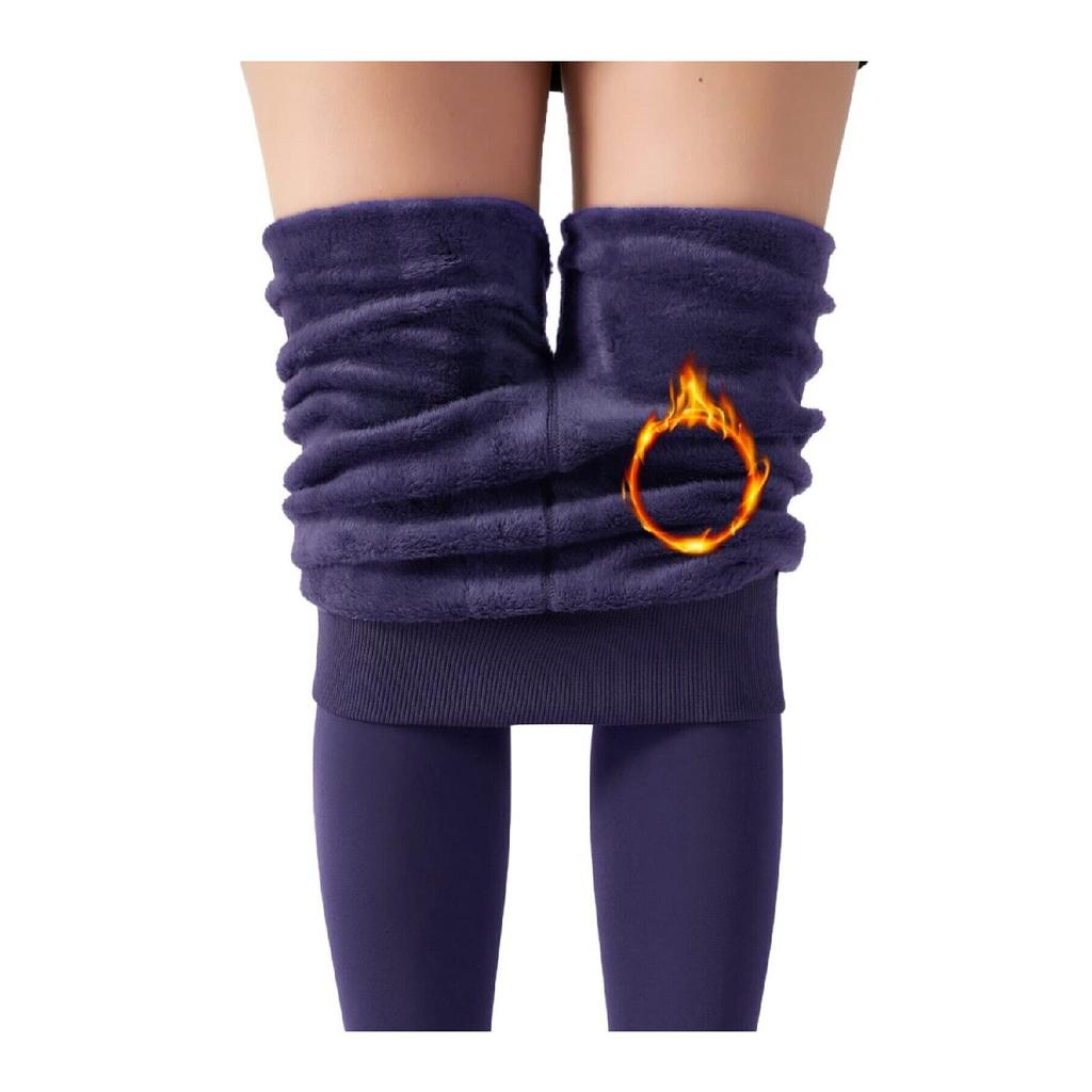 Ravena Plush, Hairy Warm Thick Pantyhose, Slimming Fit Socks, Skin Color