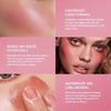 Matte Finish Liquid Blush Makeup, Cream-Based & Lightweight - Buildable Cheek Color, Blendable and Long-Wearing for Daily Wear