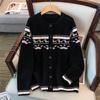 Plus Size Women’s Loose Cardigan Sweater, Bust 150/160, Thick Knitwear, Sizes 200/300 Jin