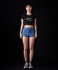 ASTRAL PROJECTION Good Day Supima Spandex Crop Top_Black
