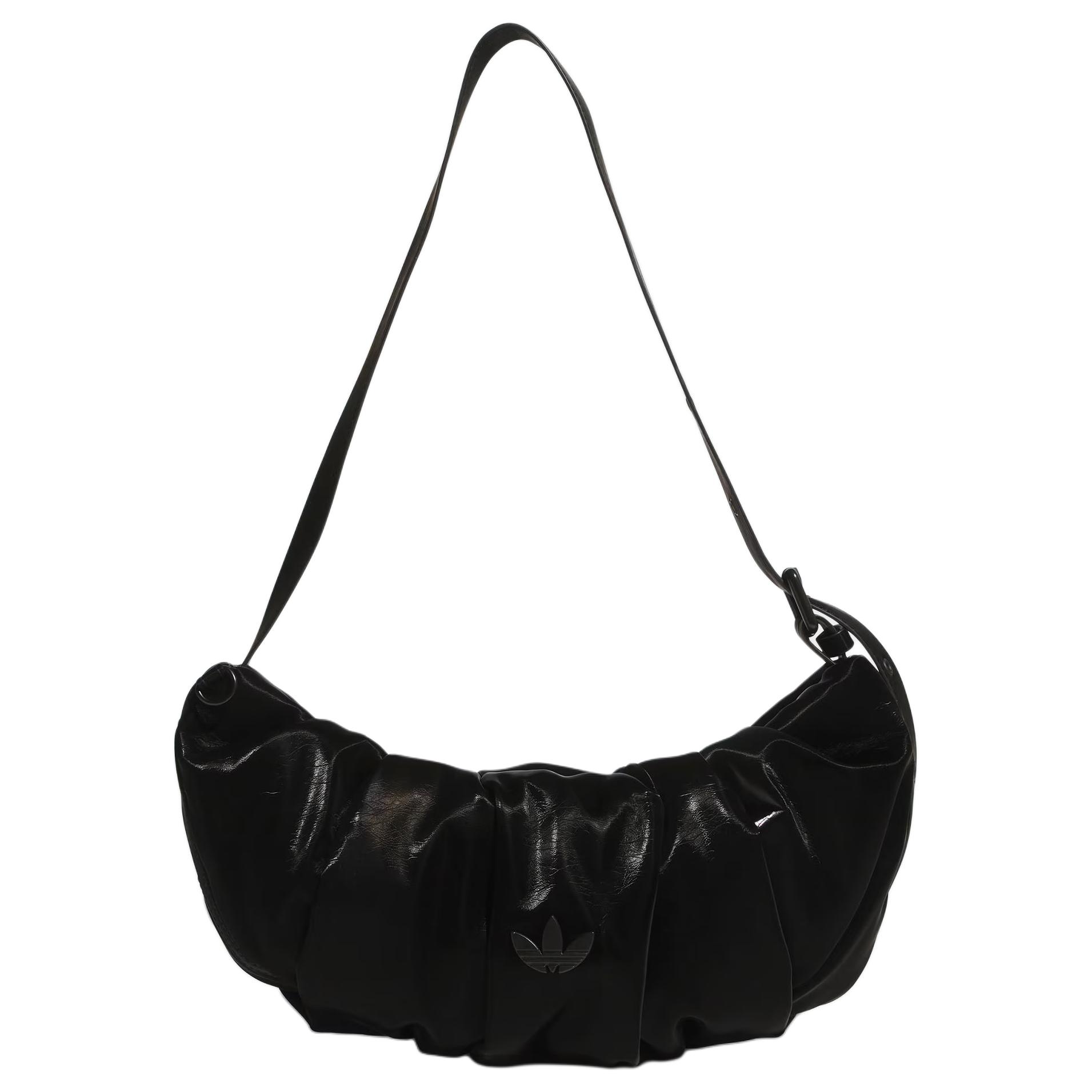 

Adidas PU Хмарна сумка, Сумка-круасан, Сумка через плече Труби Жіноча Чорна Adidas KC1419 чорний