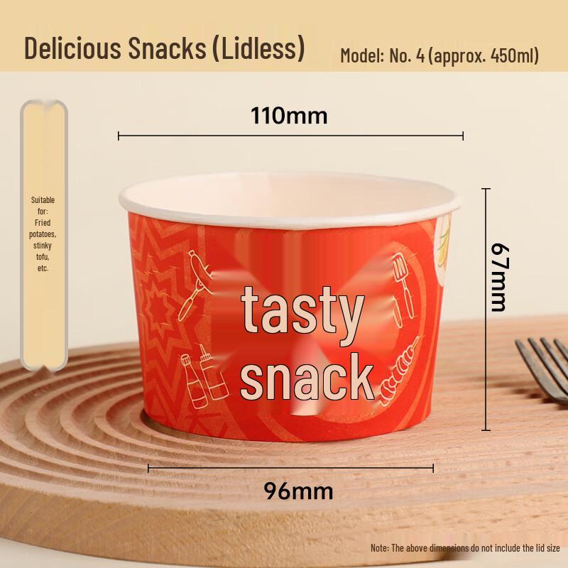 Disposable Takeout Paper Bowls
