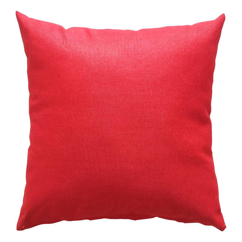 Elegant Solid Color Square Lumbar Support Cushion for Car or Office - Thickened Throw Pillow for Sofa and Living Room (50 Cm Backrest)